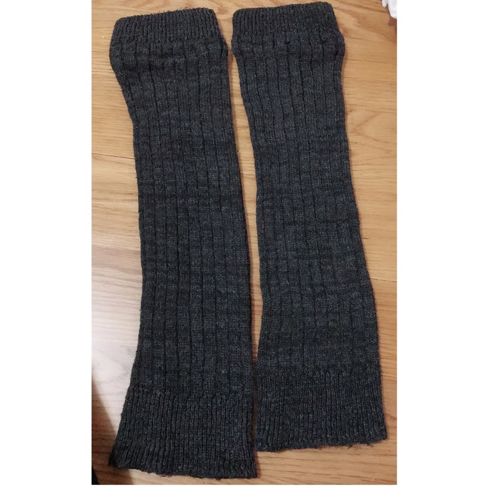 Gray Leg Warmers